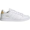 imageadidas Womens Grand Court SneakerWhiteWhiteOrange Tint