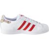 imageadidas Womens Superstar SneakerWhiteWonder WhiteBetter Scarlet