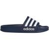 imageadidas Kids Adilette Shower SlideDark BlueWhiteDark Blue