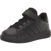 Black/Black/Grey (Elastic)