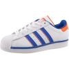 White/Blue/Orange