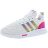 White/Multi-pink