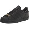 imageadidas Originals Mens Superstar Classic Low Top Sneaker ShoeBlackBlackCarbon