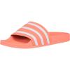 imageadidas Womens Adilette Slide SandalSemi Flash OrangeWhiteSemi Flash Orange