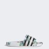 imageadidas Womens Adilette Slide SandalWhiteCore BlackWhite