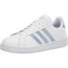 imageadidas Womens Grand Court SneakerWhiteVision MetallicHalo Blue
