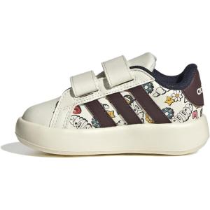 imageadidas Kids Grand Court 20 SneakersCloud WhiteAurora RubyInk