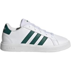 imageadidas Kids Grand Court 20 SneakersCloud WhiteCollegiate GreenCloud W