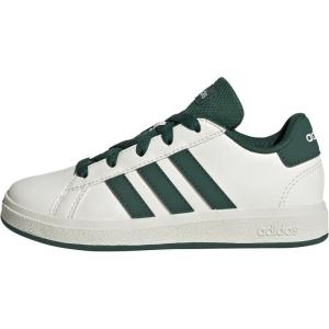 imageadidas Kids Grand Court 20 SneakersOff WhiteCollegiate GreenBlack