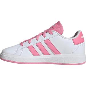 imageadidas Kids Grand Court 20 SneakersWhiteBliss PinkBlack