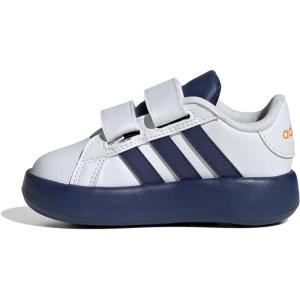imageadidas Kids Grand Court 20 SneakersWhiteDark BlueDark Blue