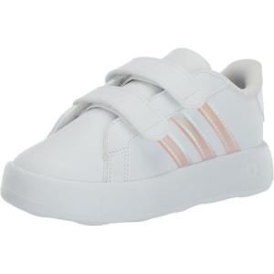 imageadidas Kids Grand Court 20 SneakersWhiteIridescentGrey