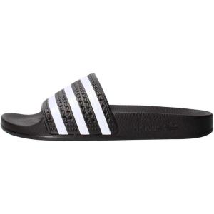 imageadidas Mens Adilette Slide SandalCore Black White Core Black