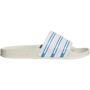 imageadidas Mens Adilette Slide SandalLight BlueOff WhiteCloud White