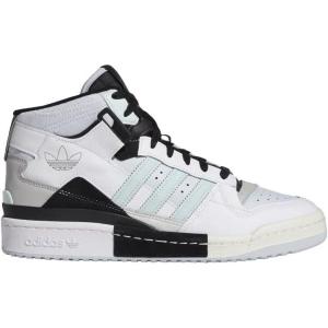 imageadidas Mens Forum Mid SneakerCloud WhiteGrey TwoHalo Mintwhite
