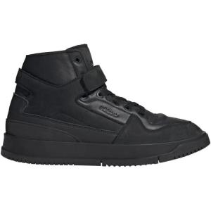 imageadidas Mens Forum Mid SneakerCore BlackCore BlackChalk White