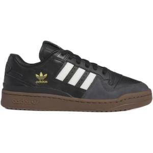 imageadidas Mens Forum Mid SneakerCore BlackIvoryGum
