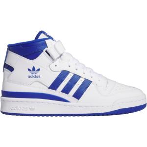 imageadidas Mens Forum Mid SneakerFtwwhtRoybluFtwwht