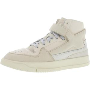 imageadidas Mens Forum Mid SneakerOff WhiteClear GreyChalk White