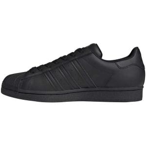 imageadidas Mens Superstar ShoeBlackBlackBlack