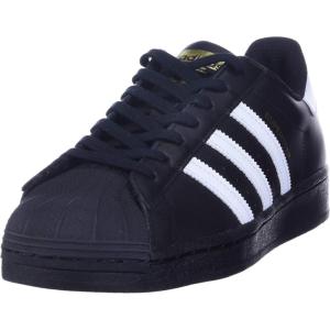 imageadidas Mens Superstar ShoeBlackWhiteBlack