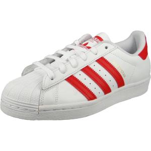 imageadidas Mens Superstar ShoeFtwr White Vivid Red Gold Met