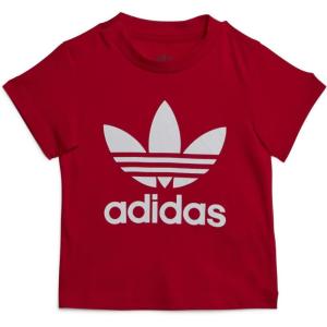 imageadidas Originals Baby Boys Trefoil TeeBetter Scarlet