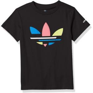 imageadidas Originals Kids Adicolor TeeBlack Mosiac Logo