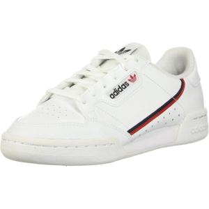 imageadidas Originals Kids Continental 80 ShoeFtwr WhiteScarletCollegiate Navy