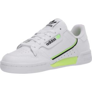 imageadidas Originals Kids Continental 80 ShoeFtwr WhiteSignal GreenCore Black