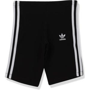 imageadidas Originals Kids Cycling ShortsBlackWhite