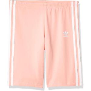 imageadidas Originals Kids Cycling ShortsPinkWhite