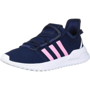 imageadidas Originals Kids UPath Run Mesh ShoesCollegiate NavyLight PinkFtwr White