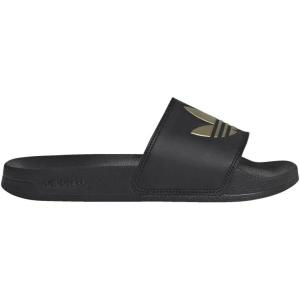 imageadidas Originals Mens Adilette Lite SlideCore BlackCore BlackMatte Gold