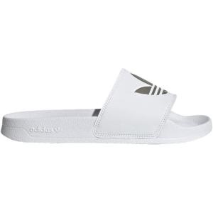 imageadidas Originals Mens Adilette Lite SlideWhiteWhiteMatte Silver