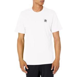imageadidas Originals Mens Loungewear Adicolor Essentials Trefoil TeeWhiteBlack