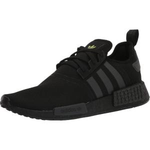imageadidas Originals Mens NMDr1 SneakerBlackGreySolar Yellow