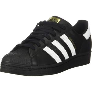 imageadidas Originals Mens Superstar Classic Low Top Sneaker ShoeBlackWhiteBlack