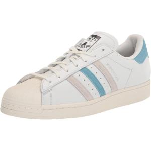 imageadidas Originals Mens Superstar Classic Low Top Sneaker ShoeCream WhitePreloved BlueGrey One