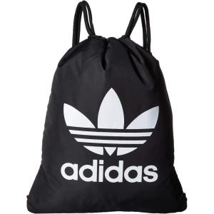 imageadidas Originals Unisex Trefoil Sackpack BlackWhite ONE SIZE