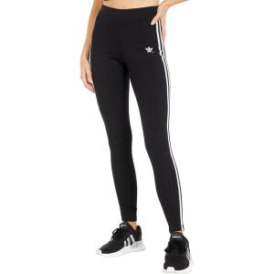 imageadidas Originals Womens 3Stripes LeggingsBlack