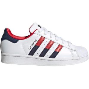 imageadidas UnisexBaby Superstar SneakerWhiteBetter ScarletNight Indigo