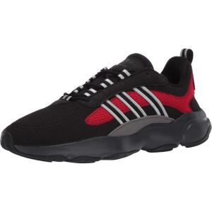 imageadidas UnisexChild Haiwee C SneakerCore BlackSilver MetScarlet
