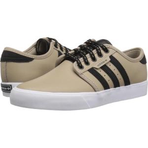 imageadidas UnisexChild Seeley Running ShoeTrace KhakiCore BlackWhite
