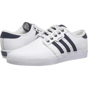 imageadidas UnisexChild Seeley Running ShoeWhiteCollegiate NavyGum