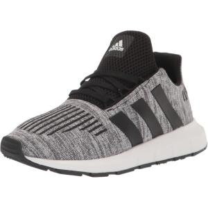 imageadidas UnisexChild Swift Running ShoeBlackBlackWhite