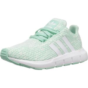 imageadidas UnisexChild Swift Running ShoeClear MintWhiteAero Blue