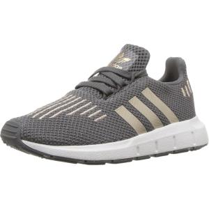 imageadidas UnisexChild Swift Running ShoeGreyCopper MetallicWhite
