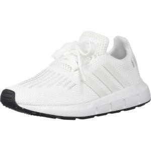 imageadidas UnisexChild Swift Running ShoeWhiteCrystal WhiteBlack