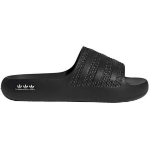 imageadidas Womens Adilette Slide SandalCore BlackCloud WhiteCore Black Ayoon